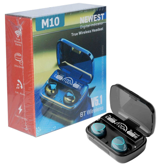 M10 TWS Wireless Bluetooth Earbuds