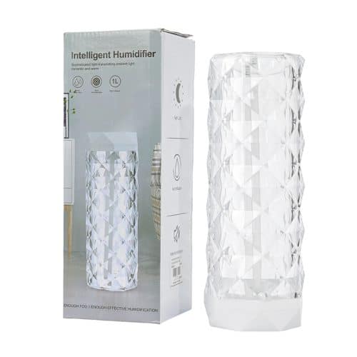 Crystal lamp with humidifier