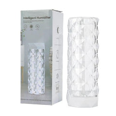 Crystal lamp with humidifier