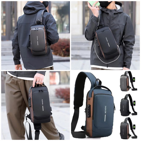 Anti Theft Cross Body Bag