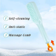 Telescopic Magic Comb Not Stick Hair Brush Portable