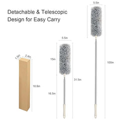 Microfiber Gray Duster