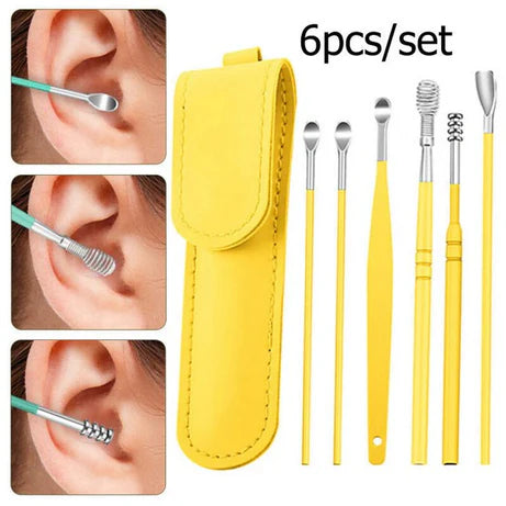 Buy 1 Get 1 Free 6 Pcs Ear Wax Cleaning Kit