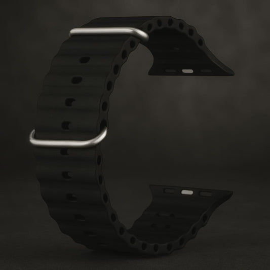 Silicone Ocean Strap for Watch Ultra: Secure and Versatile