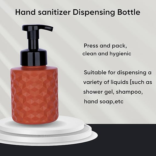 Diamond shape soap dispenser