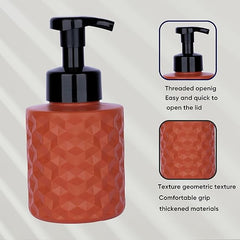 Diamond shape soap dispenser