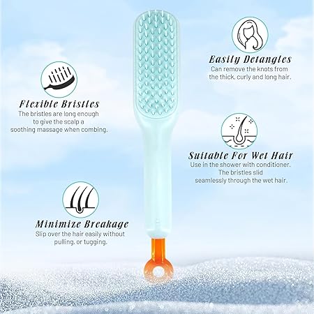 Telescopic Magic Comb Not Stick Hair Brush Portable