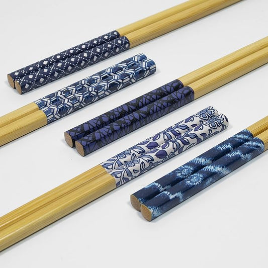 Bamboo chop sticks (10 pairs set)