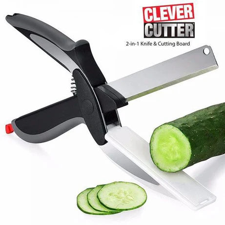 Buy 1 Get 1 Free Clever Cutter 2-In-1 Knife