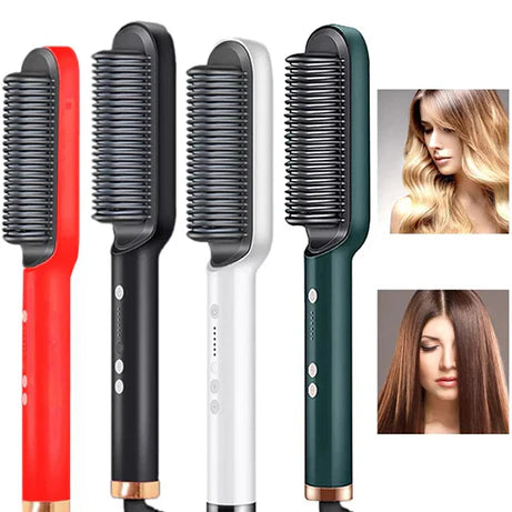 Guaranteed Safe Checkout Payment methods      Instagram Facebook TikTok Whatsapp Electric Hair Straightener Brush Comb