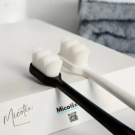 2 pcs Micro Nano Toothbrush For Sensitive Teeth and Gums
