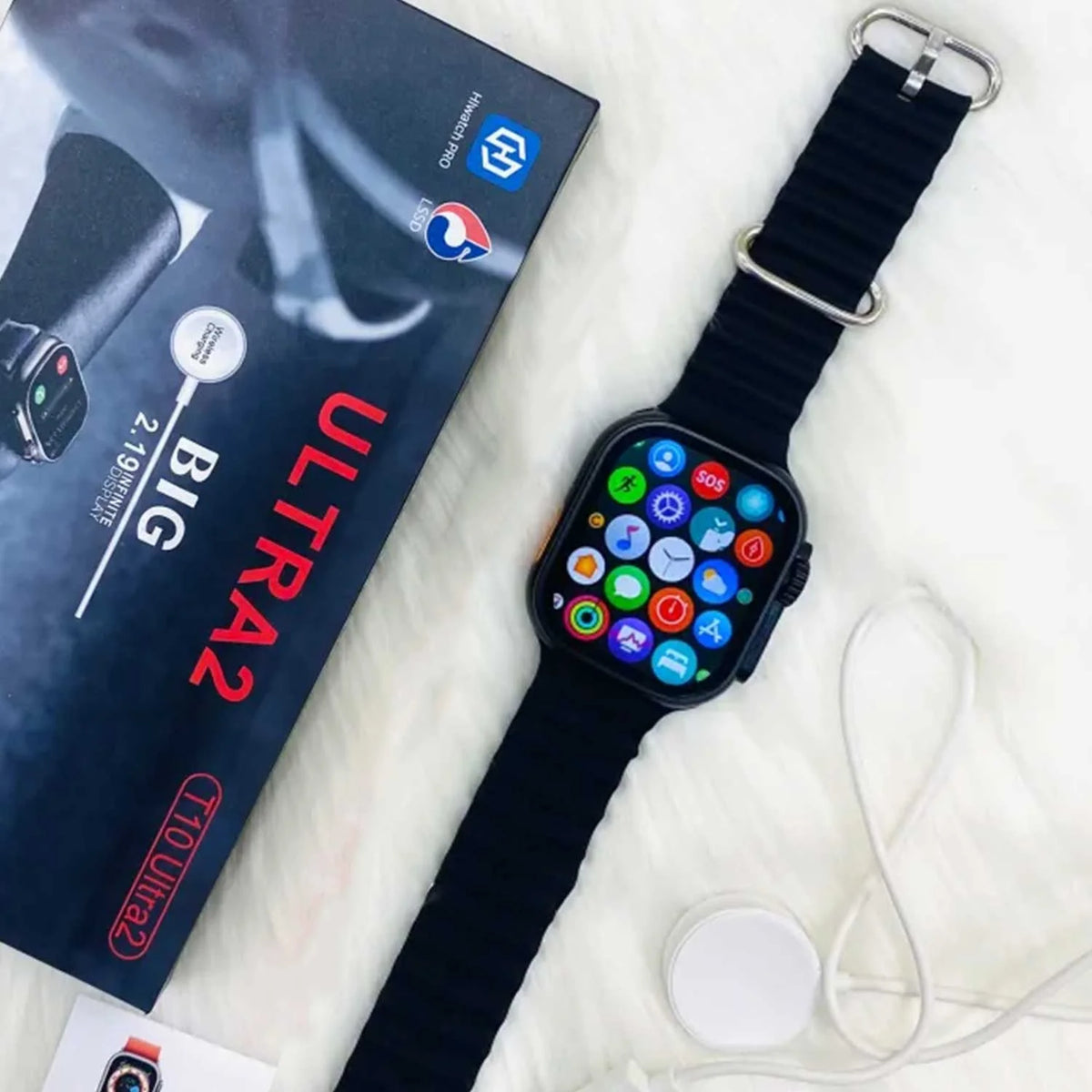T10 Ultra 2 Smart Watch – Series 9 Smartwatch With 2.19inch HD Display, 49mm Dial, Bluetooth Calling And Sleep Monitoring
