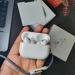 Airpods Pro 2nd Generation Master Copy Wireless Earbuds With Bluetooth 5.0, Buzzer And Volume Control