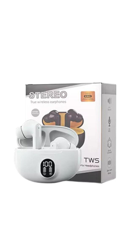 Stereo TWS ENC Wireless Earbuds