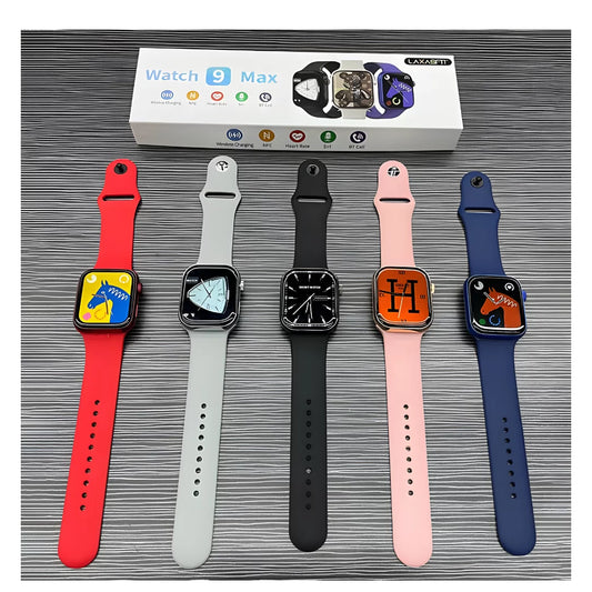 Watch 9 Max Smart Watch – Series 9 Smartwatch With Bluetooth Call, NFC And Wireless Charging