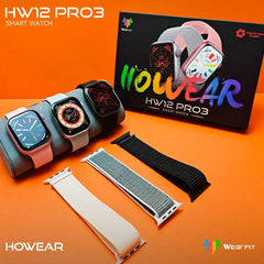 HW12 Pro 3 AMOLED Display Series 10 Smart Watch