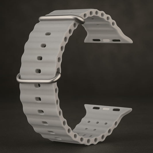 Silicone Ocean Strap for Watch Ultra: Secure and Versatile