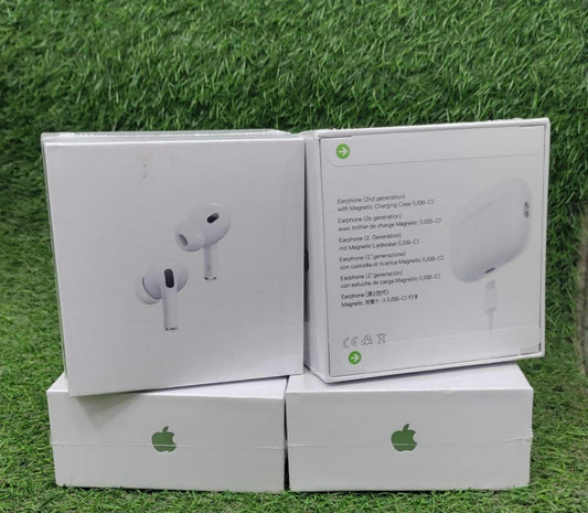 Airpods Pro 2nd Generation Master Copy Wireless Earbuds With Bluetooth 5.0, Buzzer And Volume Control