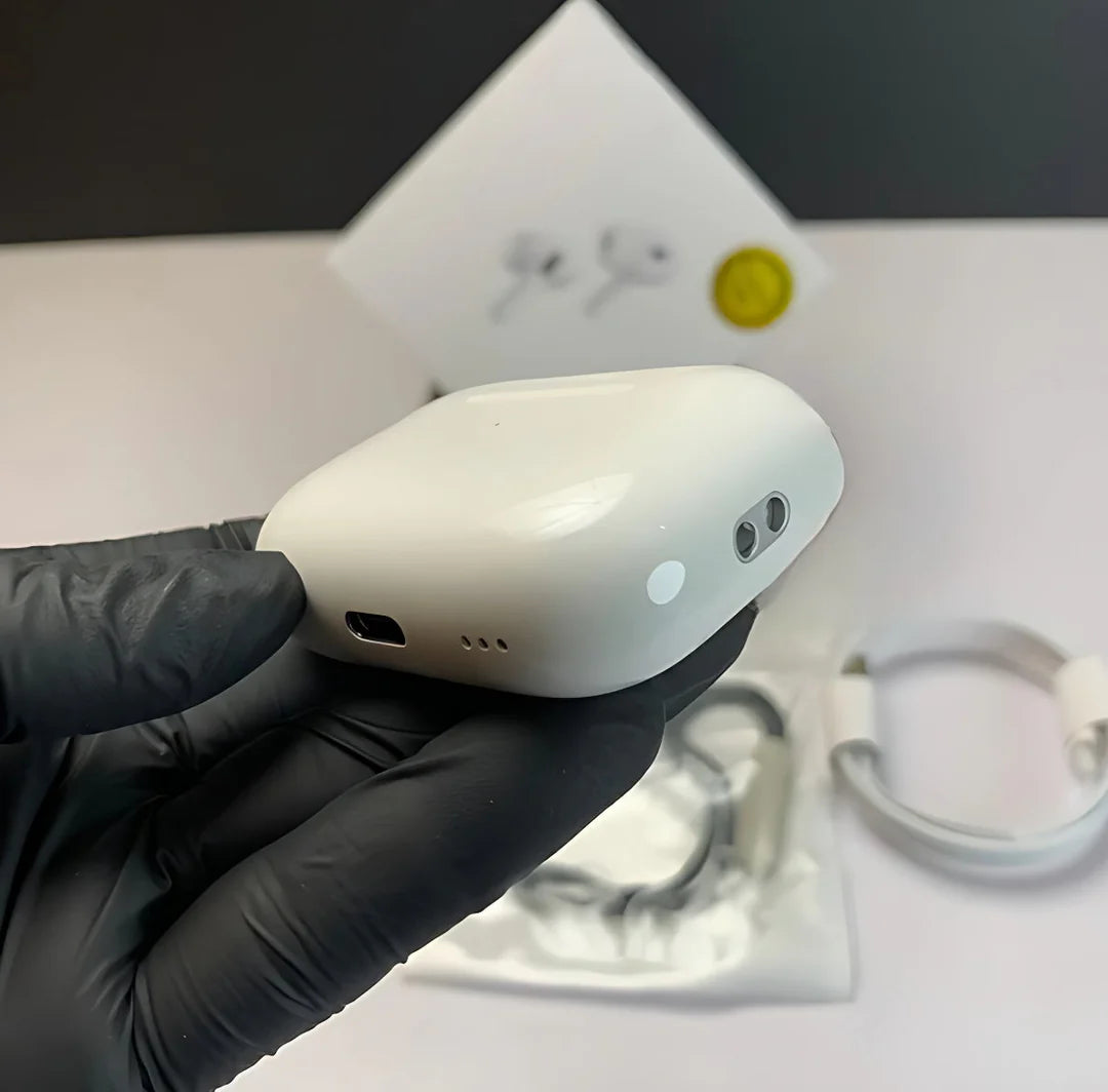 Airpods Pro 2nd Generation (ANC) Master Copy Wireless Earbuds With Bluetooth 5.0, Buzzer And Volume Control
