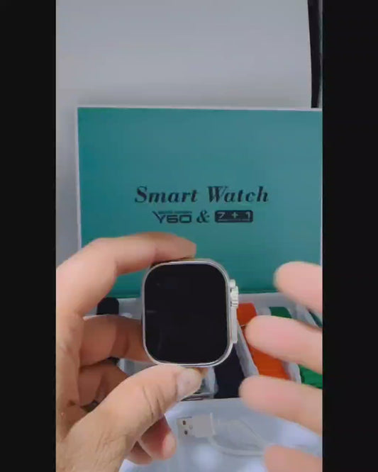 Y60 Smart watch with 7 Straps
