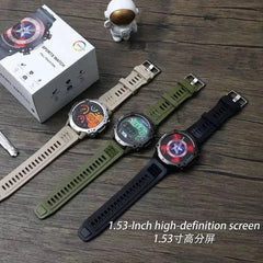 TF10 Pro Smart Watch – Round Dial | AMOLED Display | Bluetooth Calling | Series 8 Smartwatch